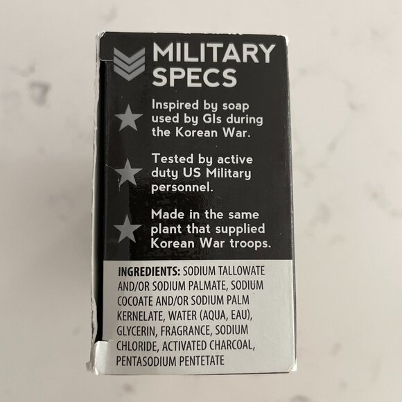 Duke Cannon Supply Co Big Ass Lump of Coal Activated Charcoal Soap Blk OS Unisex - Picture 4 of 5